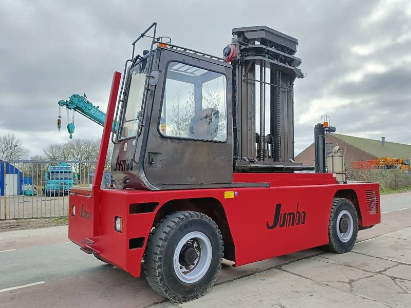 Jumbo J/SH 120/14/75 zijlader side forklift stapler 12 T - Навантажувач боковий: фото 2 Jumbo J/SH 120/14/75 zijlader side forklift stapler 12 T - Навантажувач боковий: фото 2