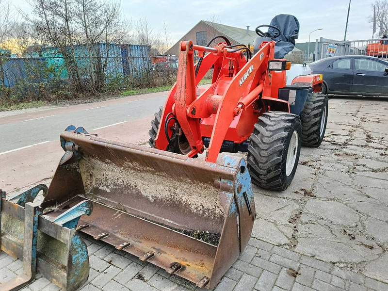 Колісний навантажувач Kubota R 520 shovel wiellader loader lader met bak/vorken: фото 6
