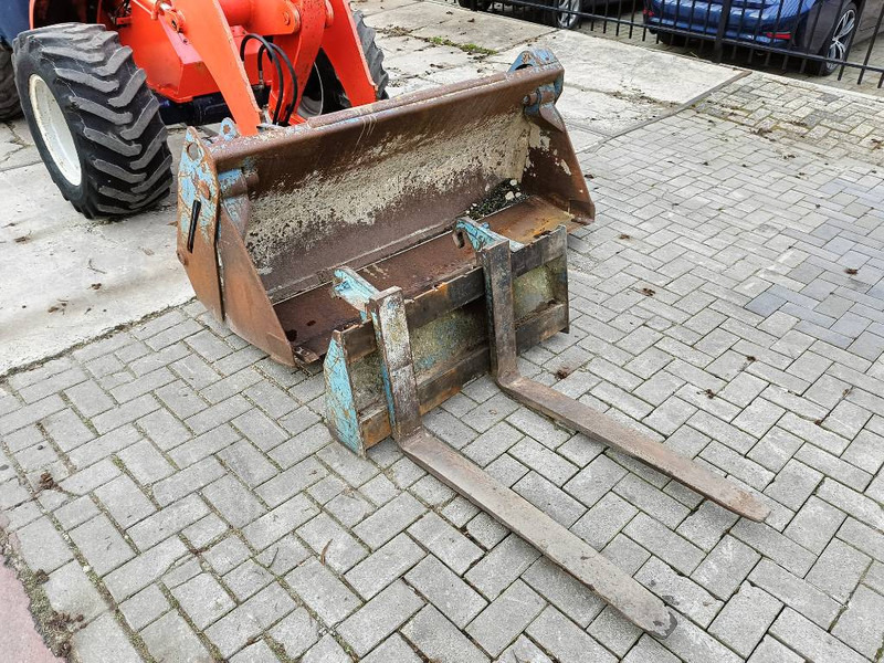 Колісний навантажувач Kubota R 520 shovel wiellader loader lader met bak/vorken: фото 20