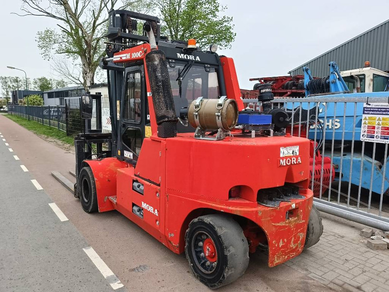 MORA M 100 C 10 ton heftrucl forklift stapler lpg gas - Газовий навантажувач: фото 3 MORA M 100 C 10 ton heftrucl forklift stapler lpg gas - Газовий навантажувач: фото 3