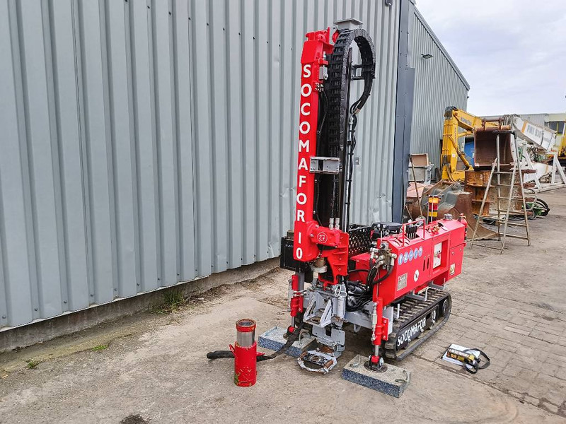 Socomafor 10 micro piling rig hei machine boor dri - Палебійна установка: фото 3 Socomafor 10 micro piling rig hei machine boor dri - Палебійна установка: фото 3