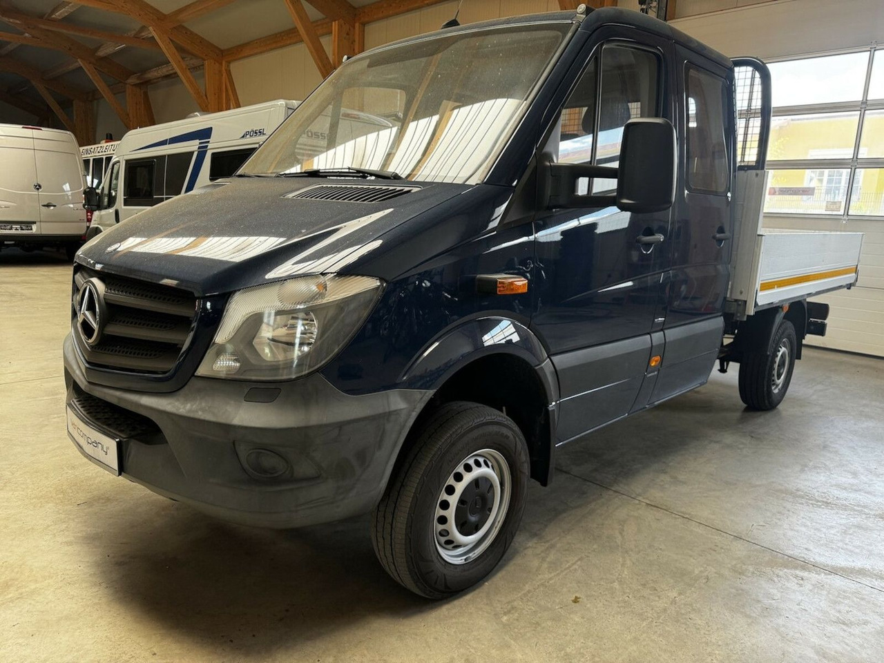 Mercedes-Benz Sprinter 313 CDI Doka 4x4 Allrad AHK 3.5t - Легка бортова вантажівка, Вантажопасажирський фургон: фото 2 Mercedes-Benz Sprinter 313 CDI Doka 4x4 Allrad AHK 3.5t - Легка бортова вантажівка, Вантажопасажирський фургон: фото 2