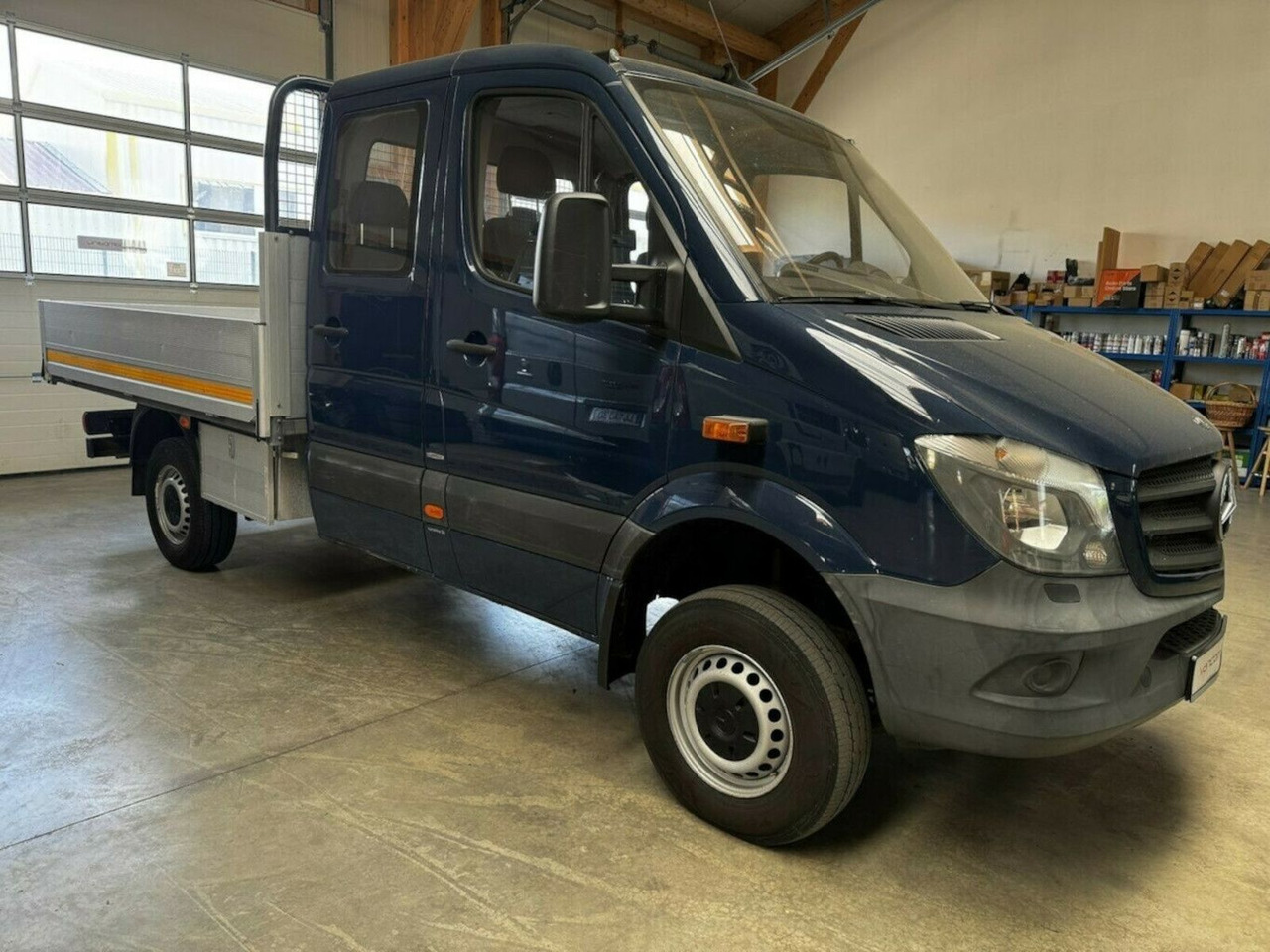 Mercedes-Benz Sprinter 313 CDI Doka 4x4 Autom. AHK 3.5t - Легка бортова вантажівка, Вантажопасажирський фургон: фото 4 Mercedes-Benz Sprinter 313 CDI Doka 4x4 Autom. AHK 3.5t - Легка бортова вантажівка, Вантажопасажирський фургон: фото 4
