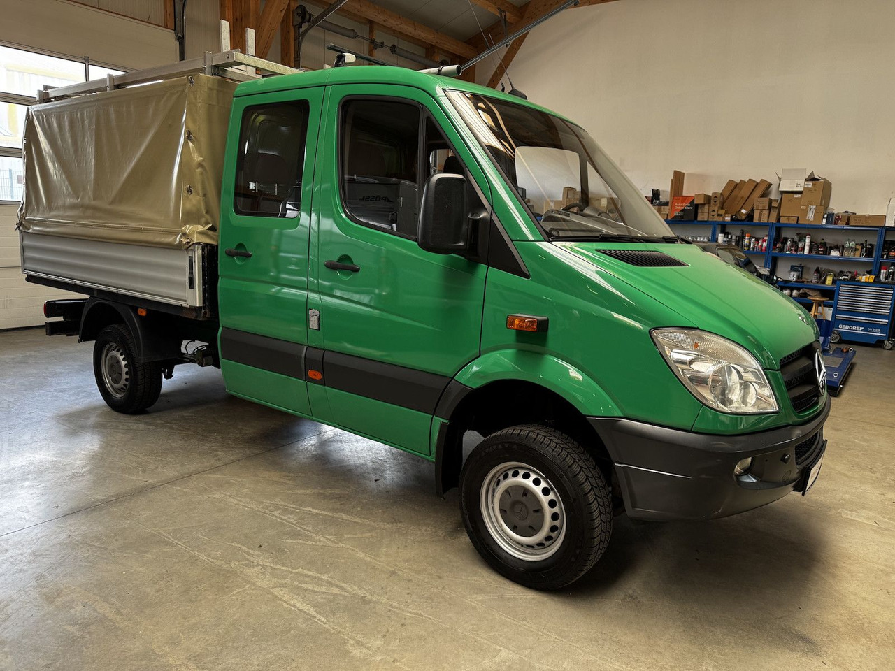 Mercedes-Benz Sprinter 315 CDI Doka 4x4 Allrad Untersetzung - Легка бортова вантажівка, Вантажопасажирський фургон: фото 1 Mercedes-Benz Sprinter 315 CDI Doka 4x4 Allrad Untersetzung - Легка бортова вантажівка, Вантажопасажирський фургон: фото 1