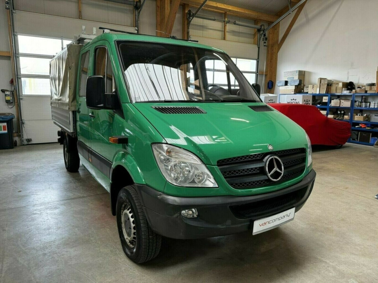 Mercedes-Benz Sprinter 315 CDI Doka 4x4 Allrad Untersetzung - Легка бортова вантажівка, Вантажопасажирський фургон: фото 4 Mercedes-Benz Sprinter 315 CDI Doka 4x4 Allrad Untersetzung - Легка бортова вантажівка, Вантажопасажирський фургон: фото 4