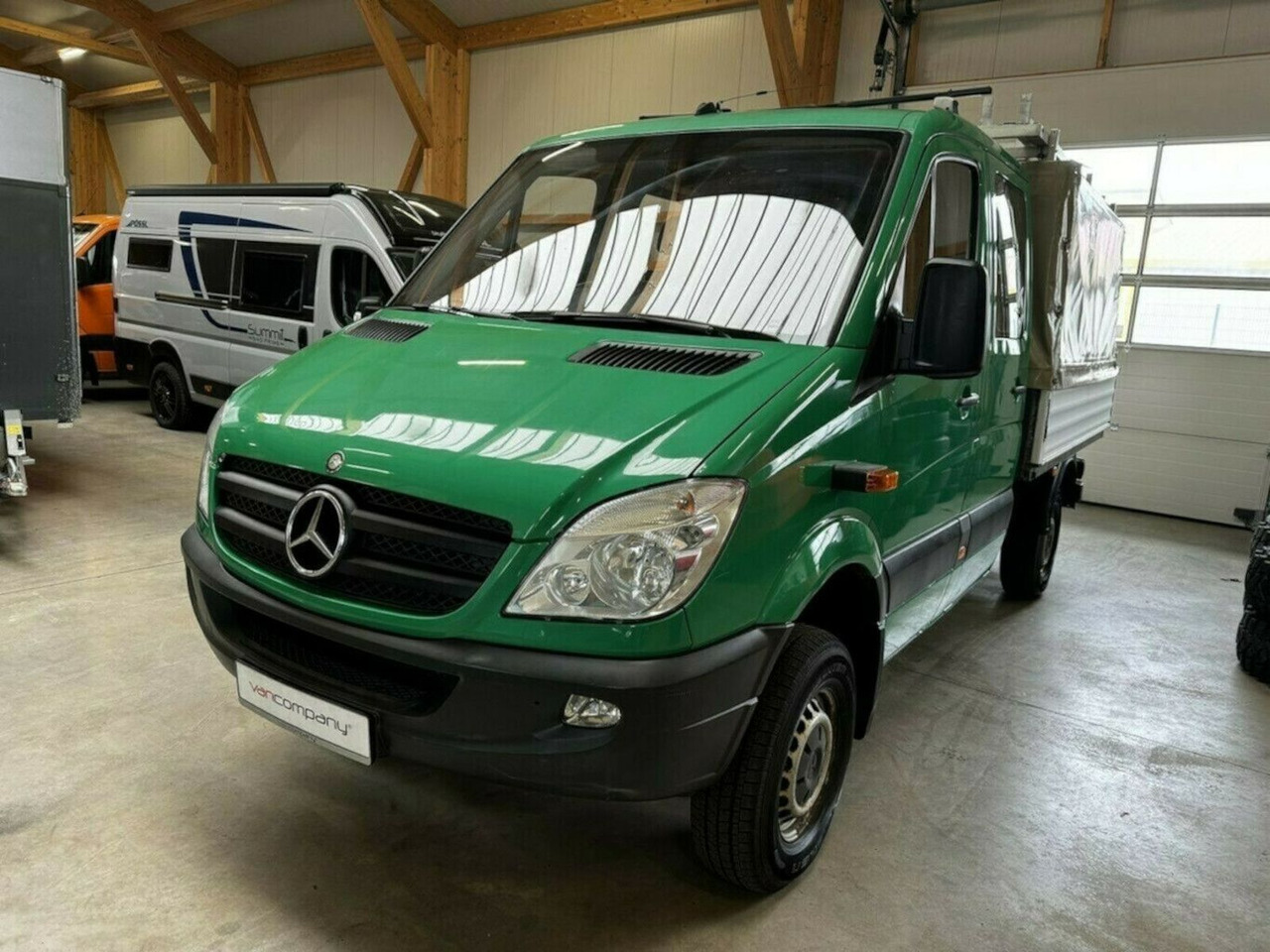 Mercedes-Benz Sprinter 315 CDI Doka 4x4 Allrad Untersetzung - Легка бортова вантажівка, Вантажопасажирський фургон: фото 3 Mercedes-Benz Sprinter 315 CDI Doka 4x4 Allrad Untersetzung - Легка бортова вантажівка, Вантажопасажирський фургон: фото 3