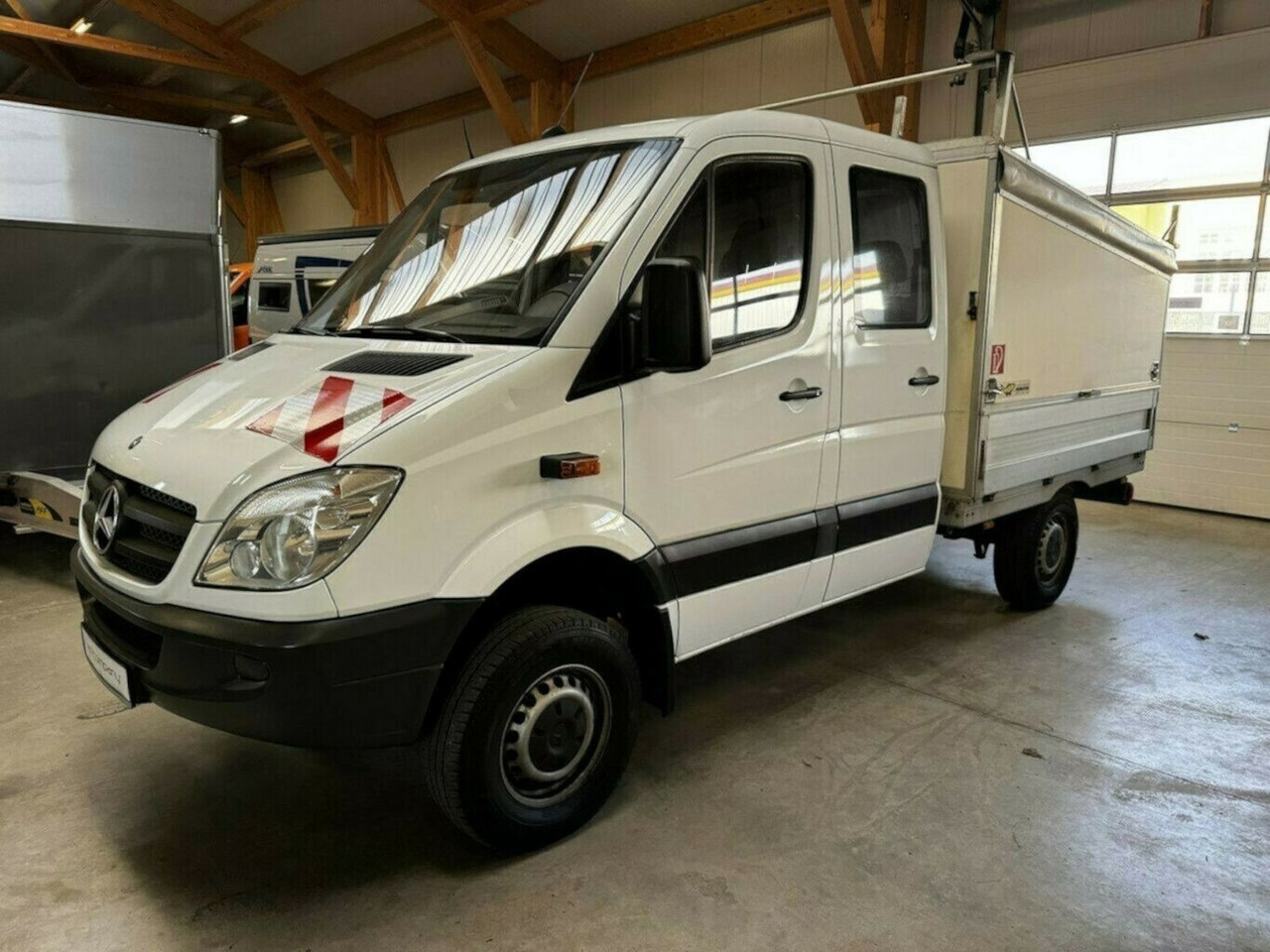 Mercedes-Benz Sprinter 316 CDI Doka 4x4 Untersetzung - Легка бортова вантажівка, Вантажопасажирський фургон: фото 1 Mercedes-Benz Sprinter 316 CDI Doka 4x4 Untersetzung - Легка бортова вантажівка, Вантажопасажирський фургон: фото 1