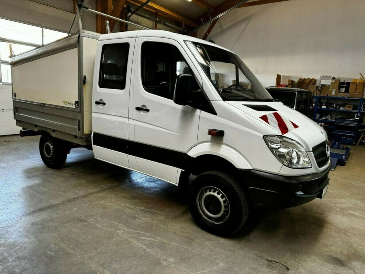 Mercedes-Benz Sprinter 316 CDI Doka 4x4 Untersetzung - Легка бортова вантажівка, Вантажопасажирський фургон: фото 2 Mercedes-Benz Sprinter 316 CDI Doka 4x4 Untersetzung - Легка бортова вантажівка, Вантажопасажирський фургон: фото 2
