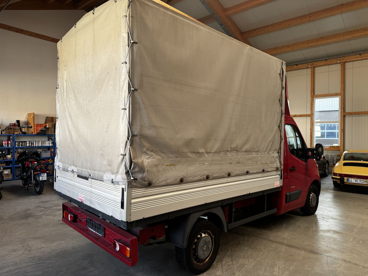 Opel Movano Master 2.3 HDI L2 Pritsche Plane - Тентований фургон: фото 5 Opel Movano Master 2.3 HDI L2 Pritsche Plane - Тентований фургон: фото 5