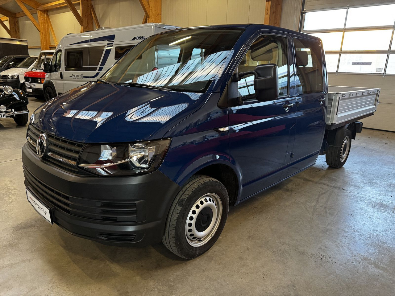 Volkswagen T6 Doka Pritsche 2.0 TDI 4Motion 4x4 indienblau - Легка бортова вантажівка: фото 1 Volkswagen T6 Doka Pritsche 2.0 TDI 4Motion 4x4 indienblau - Легка бортова вантажівка: фото 1