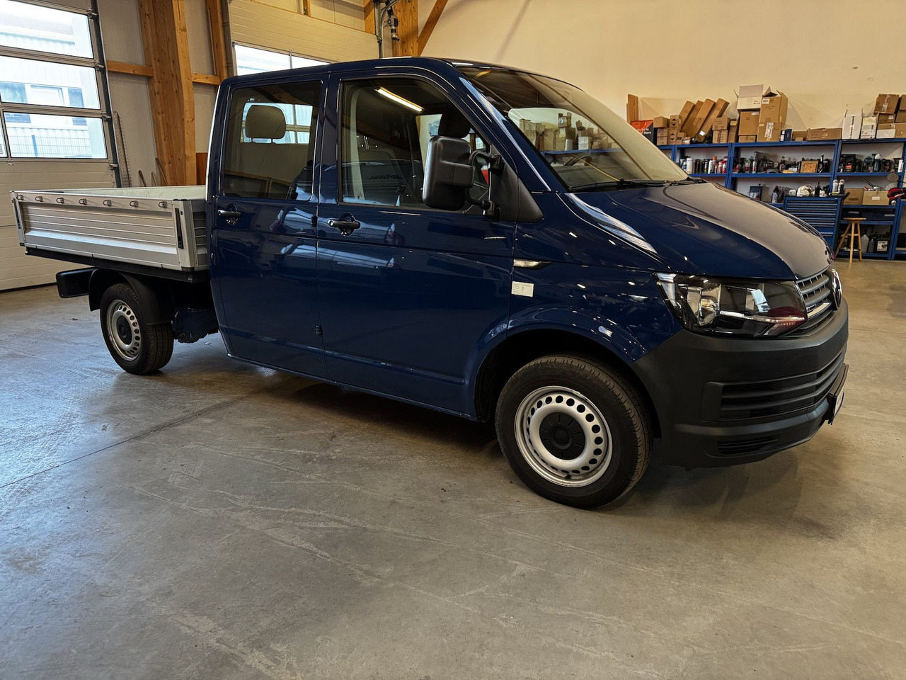 Volkswagen T6 Doka Pritsche 2.0 TDI 4Motion 4x4 indienblau - Легка бортова вантажівка: фото 4 Volkswagen T6 Doka Pritsche 2.0 TDI 4Motion 4x4 indienblau - Легка бортова вантажівка: фото 4