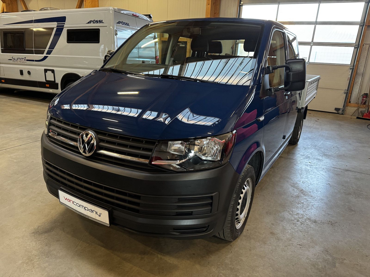 Volkswagen T6 Doka Pritsche 2.0 TDI 4Motion 4x4 indienblau - Легка бортова вантажівка: фото 2 Volkswagen T6 Doka Pritsche 2.0 TDI 4Motion 4x4 indienblau - Легка бортова вантажівка: фото 2