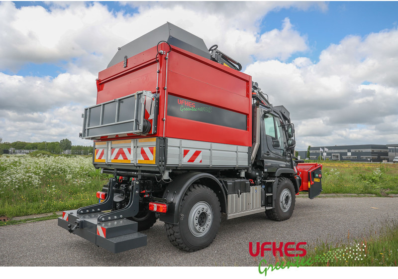 Mercedes-Benz Unimog U 427 Greentec woodchipper combi - Комерційний автомобіль: фото 5 Mercedes-Benz Unimog U 427 Greentec woodchipper combi - Комерційний автомобіль: фото 5