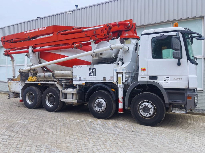 Mercedes-Benz Actros 3241 Putzmeister M24/3 2013 8X4 - Автобетонозмішувач: фото 4 Mercedes-Benz Actros 3241 Putzmeister M24/3 2013 8X4 - Автобетонозмішувач: фото 4