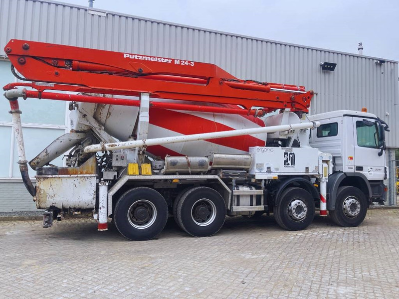 Mercedes-Benz Actros 3241 Putzmeister M24/3 2013 8X4 - Автобетонозмішувач: фото 5 Mercedes-Benz Actros 3241 Putzmeister M24/3 2013 8X4 - Автобетонозмішувач: фото 5