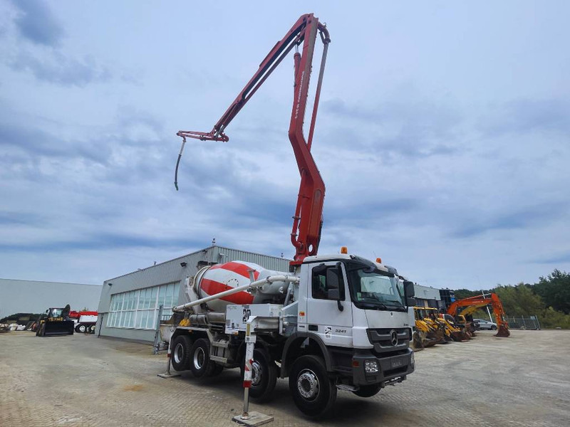Mercedes-Benz Actros 3241 Putzmeister M24/3 2013 8X4 - Автобетонозмішувач: фото 1 Mercedes-Benz Actros 3241 Putzmeister M24/3 2013 8X4 - Автобетонозмішувач: фото 1
