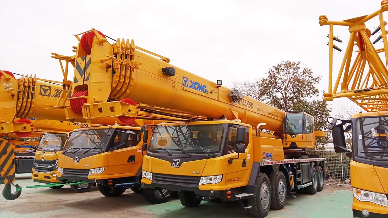 XCMG Manufacturer Second Hand Lorry Truck Crane QY55K5C_2 55 Ton Mobile Hydraulic Crane For Sale - Автокран: фото 5 XCMG Manufacturer Second Hand Lorry Truck Crane QY55K5C_2 55 Ton Mobile Hydraulic Crane For Sale - Автокран: фото 5
