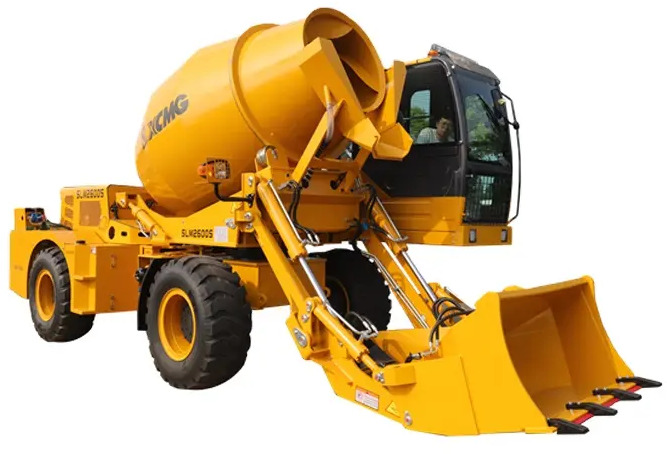 XCMG Official SLM2600S 2.6cbm Concrete Mixer Mobile Self Loading Concrete Mixer Truck - Автобетонозмішувач: фото 1 XCMG Official SLM2600S 2.6cbm Concrete Mixer Mobile Self Loading Concrete Mixer Truck - Автобетонозмішувач: фото 1