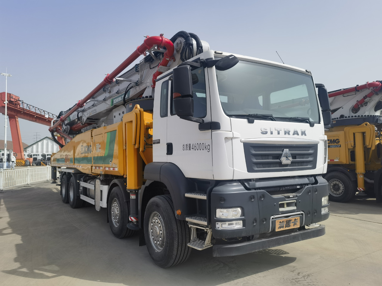 XCMG Official Second Hand 62m Concrete Boom Pump HB62V Truck Mounted Concrete Pump For Sale - Автобетононасос: фото 2 XCMG Official Second Hand 62m Concrete Boom Pump HB62V Truck Mounted Concrete Pump For Sale - Автобетононасос: фото 2