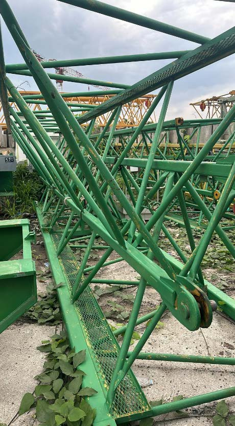 XCMG Official Second Hand Tower Crane 20ton XL6025-20 Luffing Tower Crane Price в лізинг XCMG Official Second Hand Tower Crane 20ton XL6025-20 Luffing Tower Crane Price: фото 6