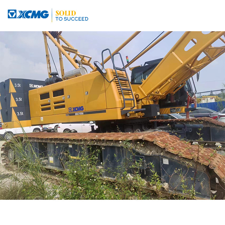 XCMG Official Used 100 Ton Mobile Crane XGC100A Hydraulic Lattice Boom Crawler Crane For Sale - Гусеничний кран: фото 1 XCMG Official Used 100 Ton Mobile Crane XGC100A Hydraulic Lattice Boom Crawler Crane For Sale - Гусеничний кран: фото 1