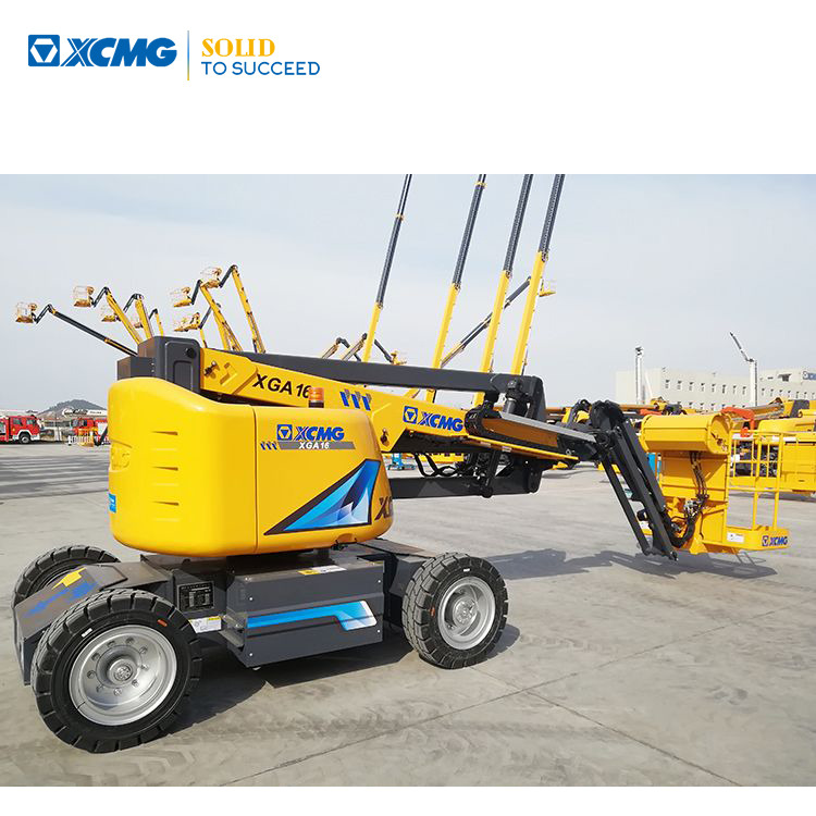 XCMG Official Used Aerial Work Platform XGA16 16m Towable Boom Lift For Sale - Колінчастий підйомник: фото 1 XCMG Official Used Aerial Work Platform XGA16 16m Towable Boom Lift For Sale - Колінчастий підйомник: фото 1