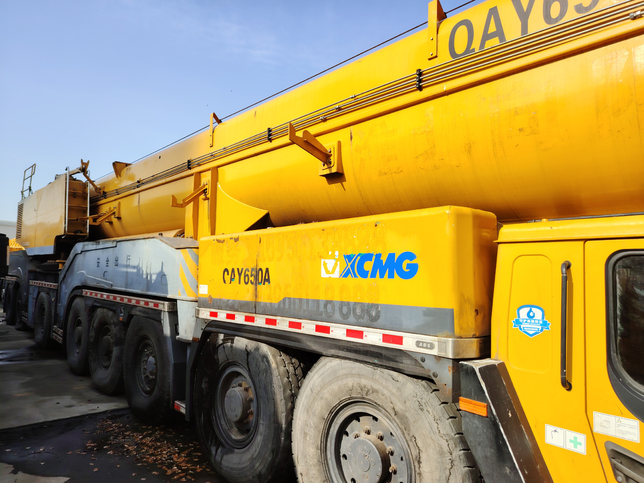 XCMG Official Used Heavy Duty Hydraulics Crane QAY650A All Terrain Cranes For Sale 650 Ton - Всюдихідний кран: фото 5 XCMG Official Used Heavy Duty Hydraulics Crane QAY650A All Terrain Cranes For Sale 650 Ton - Всюдихідний кран: фото 5
