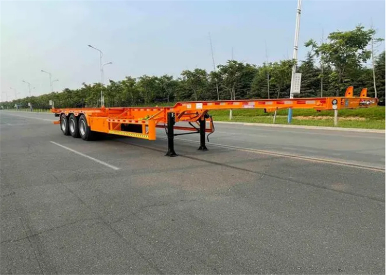 XCMG Official XLYZ9420TJZ Flatbed Container Carrier Semi Trailer - Контейнеровоз/ Змінний кузов напівпричіп: фото 3 XCMG Official XLYZ9420TJZ Flatbed Container Carrier Semi Trailer - Контейнеровоз/ Змінний кузов напівпричіп: фото 3