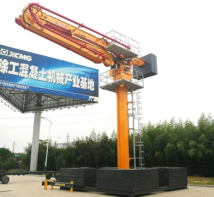 XCMG Schwing Concrete Distributor HGP32 High Efficiency 22kw 32m Hydraulic Spider Concrete Placing Boom Made in China - Стаціонарний бетононасос: фото 3 XCMG Schwing Concrete Distributor HGP32 High Efficiency 22kw 32m Hydraulic Spider Concrete Placing Boom Made in China - Стаціонарний бетононасос: фото 3