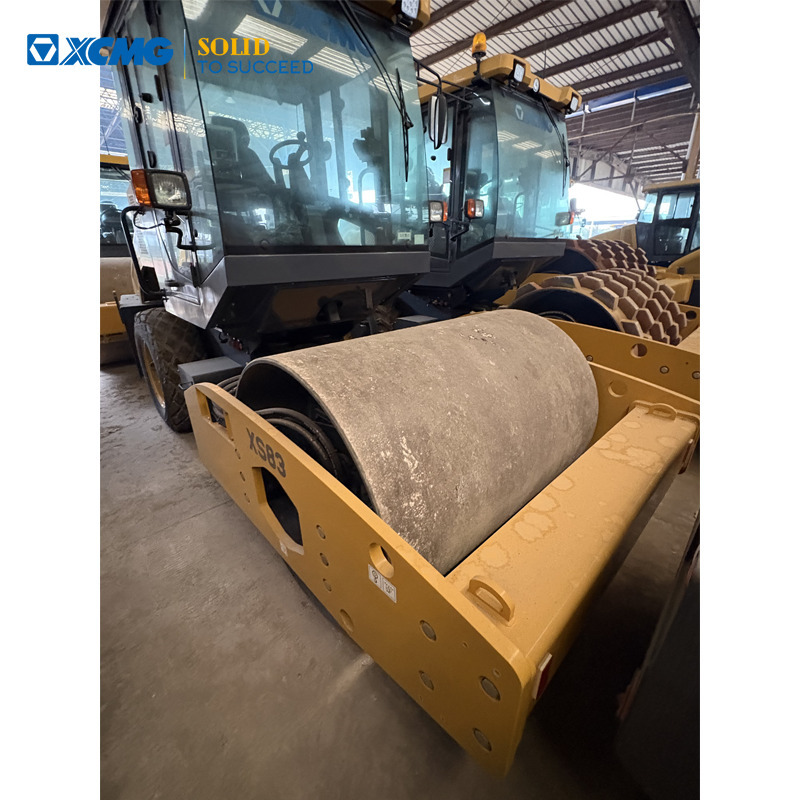 XCMG Used XS83 8 ton small single drum compactor road roller with diesel engine - Дорожній каток: фото 1 XCMG Used XS83 8 ton small single drum compactor road roller with diesel engine - Дорожній каток: фото 1