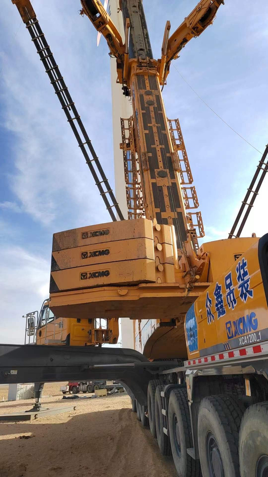 XCMG XCA1200 Used Boom Mobile All Terrain Crane 1200 Ton Crane Truck - Всюдихідний кран: фото 3 XCMG XCA1200 Used Boom Mobile All Terrain Crane 1200 Ton Crane Truck - Всюдихідний кран: фото 3