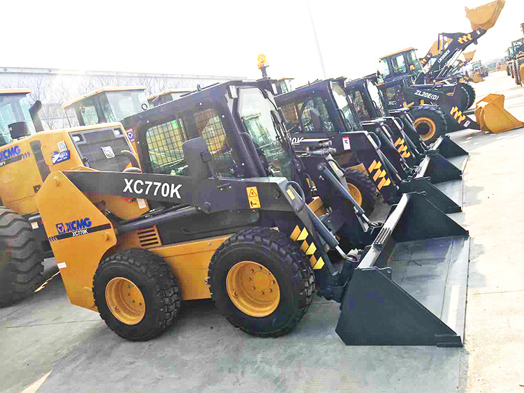 XCMG official XC770K chinese small skid steer loader for sale - Міні-навантажувач: фото 5 XCMG official XC770K chinese small skid steer loader for sale - Міні-навантажувач: фото 5