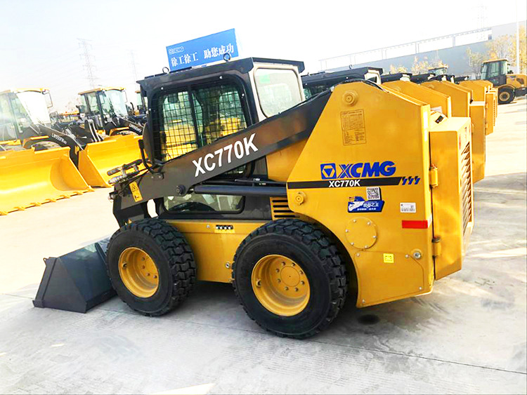 XCMG official XC770K chinese small skid steer loader for sale - Міні-навантажувач: фото 4 XCMG official XC770K chinese small skid steer loader for sale - Міні-навантажувач: фото 4