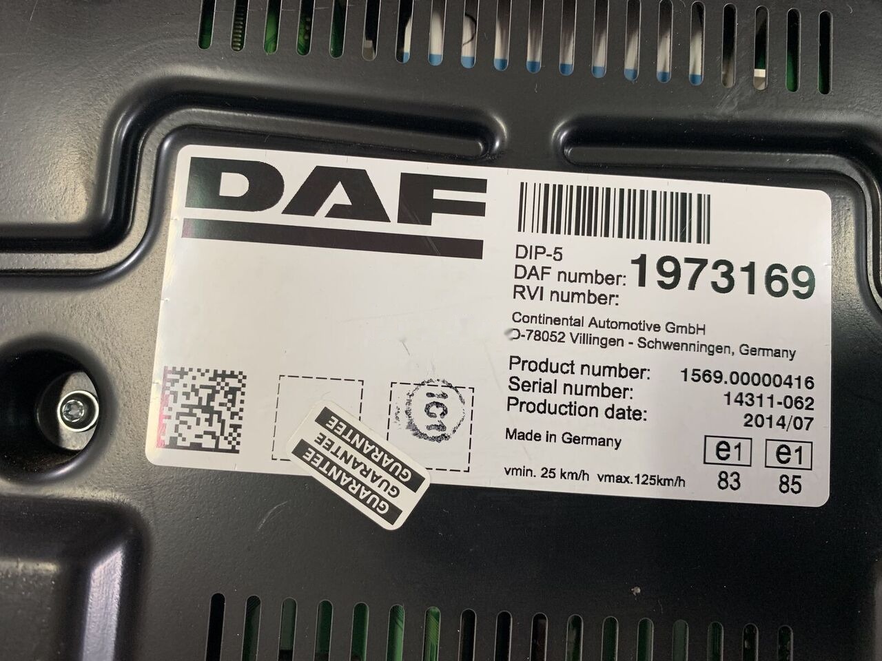 DAF XF 106 1973169 DAF XF 106 truck - Тахограф в категорії Вантажівки: фото 2 DAF XF 106 1973169 DAF XF 106 truck - Тахограф в категорії Вантажівки: фото 2