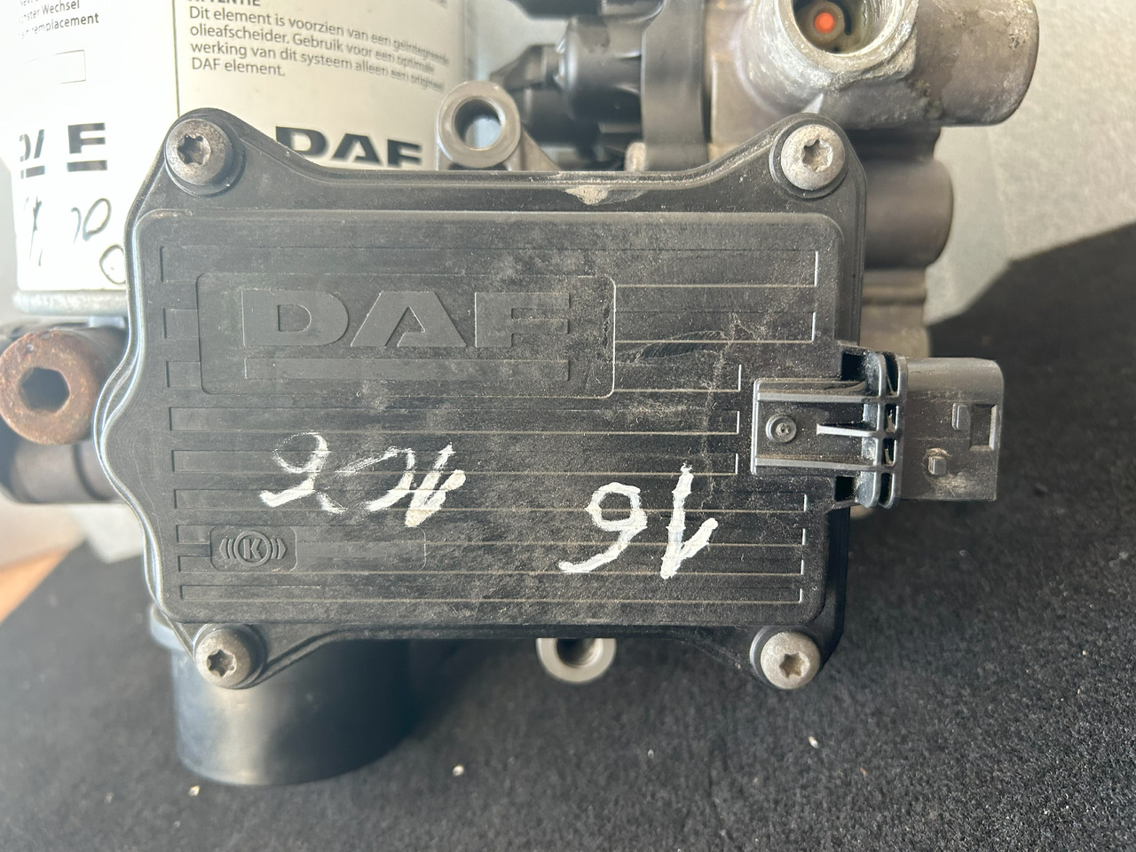 DAF XF 106 480 APU KIT ZEL2100 2027747 ( ELA1000 + AE6000) - Гальмівний клапан: фото 3 DAF XF 106 480 APU KIT ZEL2100 2027747 ( ELA1000 + AE6000) - Гальмівний клапан: фото 3