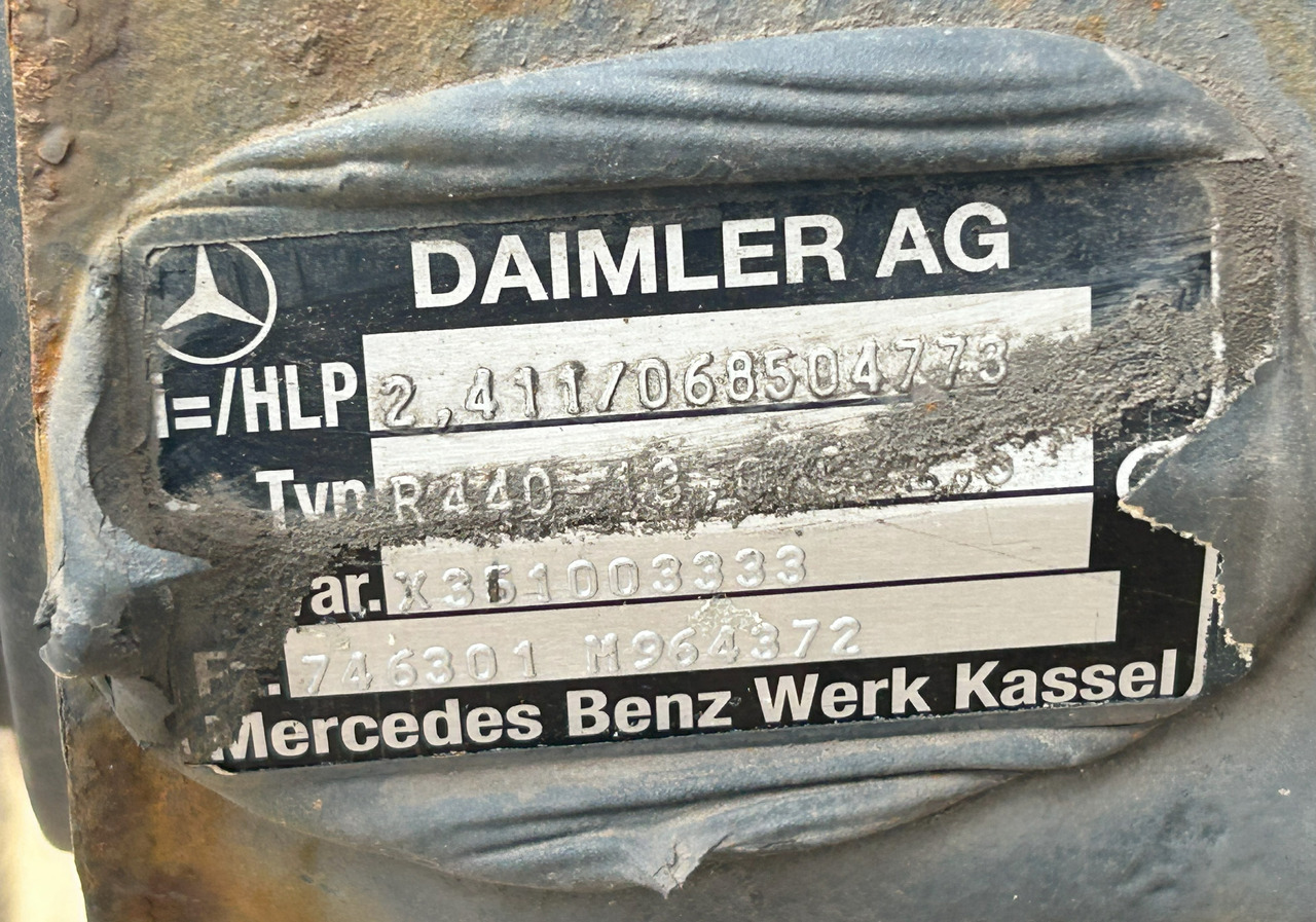 Задня вісь в категорії Вантажівки MERCEDES ACTROS MP4 R440-13 2,411: фото 11 Задня вісь в категорії Вантажівки MERCEDES ACTROS MP4 R440-13 2,411: фото 11