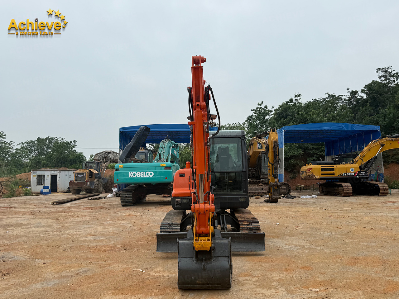 DOOSAN Diwanlun DX60-9 Excavator 38.9(52.1)/2100kW(HP) / rpm D24C 0.23m3 5700kg 4.2+2.8Ton 【ACHIEVE】 TOP CONDITION!!! - Гусеничний екскаватор: фото 3 DOOSAN Diwanlun DX60-9 Excavator 38.9(52.1)/2100kW(HP) / rpm D24C 0.23m3 5700kg 4.2+2.8Ton 【ACHIEVE】 TOP CONDITION!!! - Гусеничний екскаватор: фото 3
