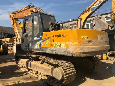 20t Japan Original Color 0.7 Kobelco Sk200 Sk200-3 Crawler Excavator - Гусеничний екскаватор: фото 1 20t Japan Original Color 0.7 Kobelco Sk200 Sk200-3 Crawler Excavator - Гусеничний екскаватор: фото 1