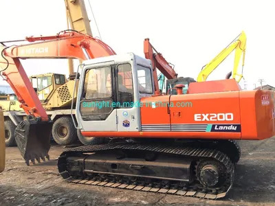 Cheap 20 Ton Excavator Used Hitachi Ex200 Hydraylic Excavator for Sale - Гусеничний екскаватор: фото 1 Cheap 20 Ton Excavator Used Hitachi Ex200 Hydraylic Excavator for Sale - Гусеничний екскаватор: фото 1