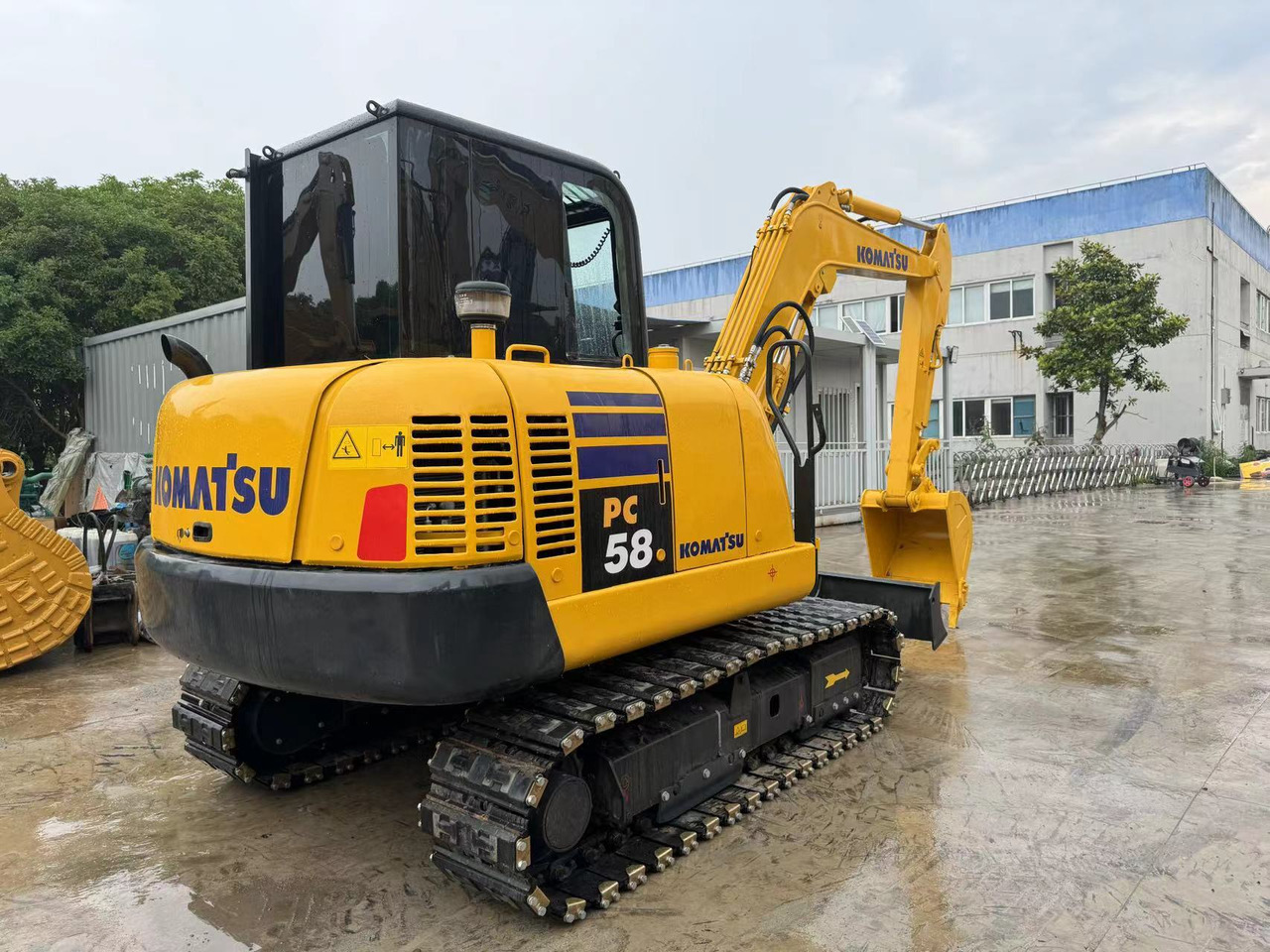 Komatsu PC58, PC56, PC55 Small Excavator With Rubber Tracks - Гусеничний екскаватор: фото 5 Komatsu PC58, PC56, PC55 Small Excavator With Rubber Tracks - Гусеничний екскаватор: фото 5