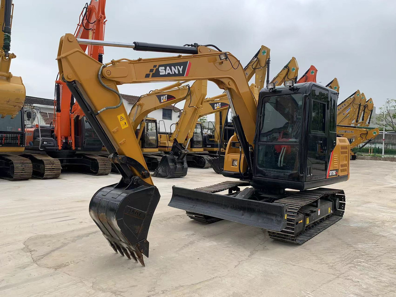 Sany Excavator SY75, SY60, SY55 Good Price Small Digger - Гусеничний екскаватор: фото 3 Sany Excavator SY75, SY60, SY55 Good Price Small Digger - Гусеничний екскаватор: фото 3