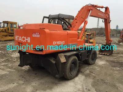 Second Hand Wheel Excavator Hitachi Ex100wd, Ex160wd Original From Japan - Гусеничний екскаватор: фото 1 Second Hand Wheel Excavator Hitachi Ex100wd, Ex160wd Original From Japan - Гусеничний екскаватор: фото 1