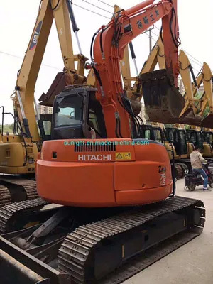 Used Japanese Small Hydraulic Excavator Hitachi Zx75us Mini Backhoe with Dozer for Sale - Гусеничний екскаватор: фото 1 Used Japanese Small Hydraulic Excavator Hitachi Zx75us Mini Backhoe with Dozer for Sale - Гусеничний екскаватор: фото 1