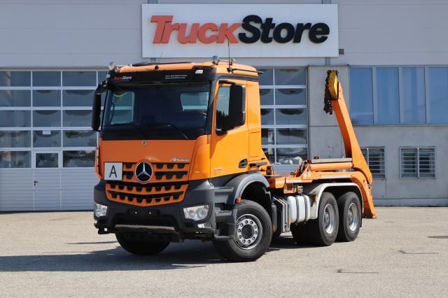 Mercedes-Benz Arocs 3353K ABSETZER - Скіповий навантажувач вантажівка: фото 1 Mercedes-Benz Arocs 3353K ABSETZER - Скіповий навантажувач вантажівка: фото 1