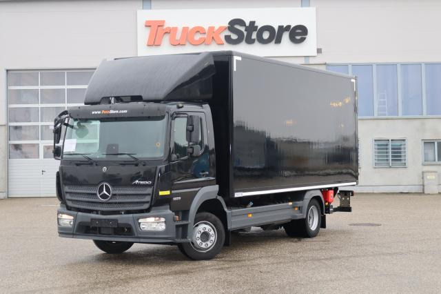 Mercedes-Benz Atego 1223L 6M KOFFER - Вантажівка з закритим кузовом: фото 1 Mercedes-Benz Atego 1223L 6M KOFFER - Вантажівка з закритим кузовом: фото 1