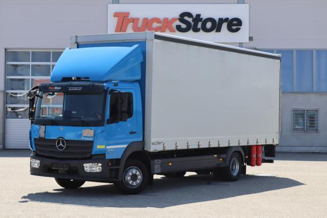 Mercedes-Benz Atego 1230 L - Тентована вантажівка: фото 1 Mercedes-Benz Atego 1230 L - Тентована вантажівка: фото 1
