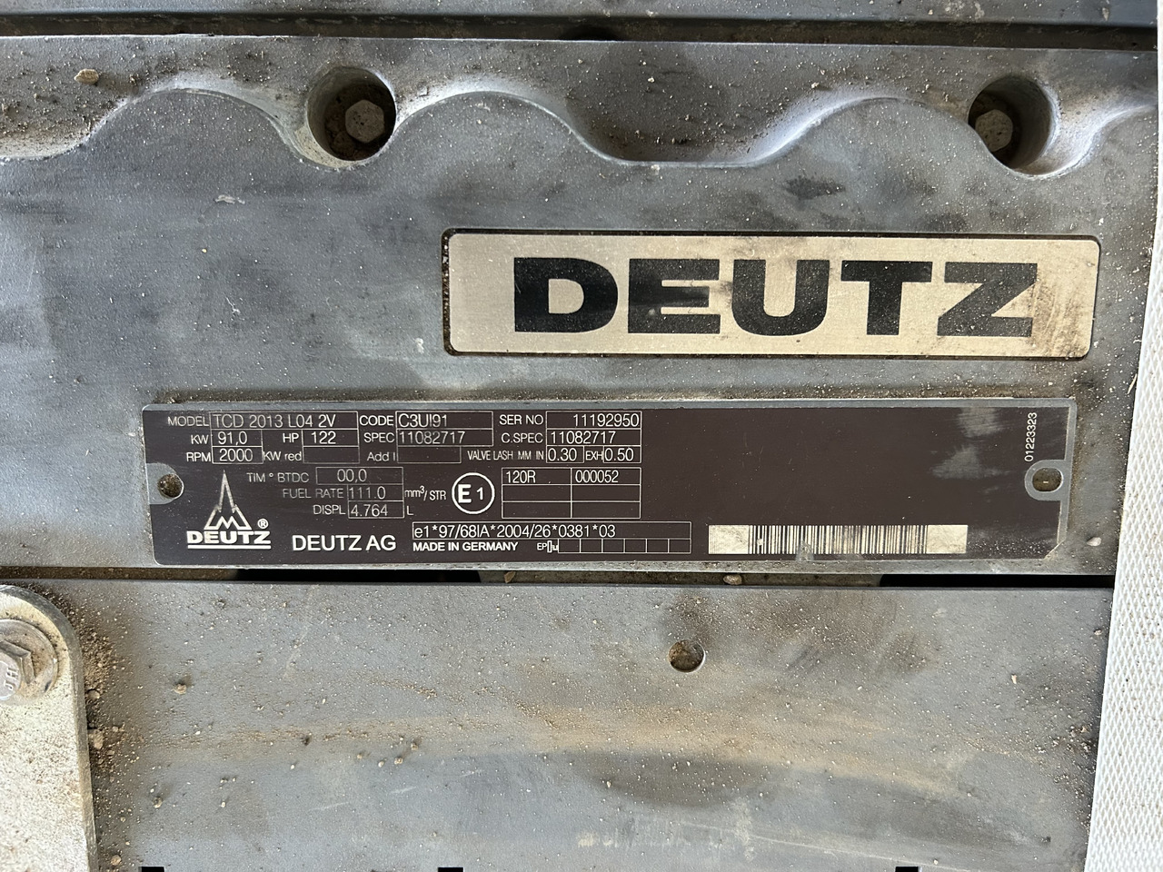 Deutz TCD 2013 L04 2V - Двигун в категорії Екскаватори: фото 5 Deutz TCD 2013 L04 2V - Двигун в категорії Екскаватори: фото 5