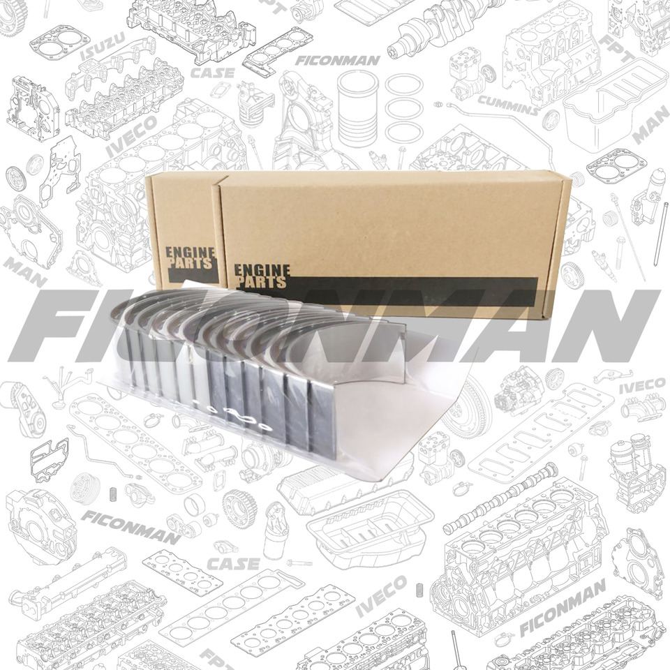 FPT IVECO CASE Cursor13 F3BE0684A B001 504003647 CONNECTING ROD BEARING 2992162/2992163/2992164/2992165 - Підшипник двигуна в категорії Вантажівки: фото 1 FPT IVECO CASE Cursor13 F3BE0684A B001 504003647 CONNECTING ROD BEARING 2992162/2992163/2992164/2992165 - Підшипник двигуна в категорії Вантажівки: фото 1