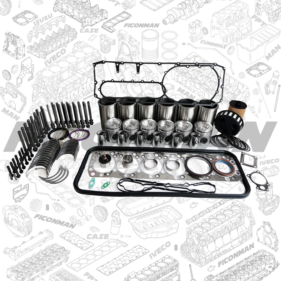 FPT IVECO CASE Cursor9 Euro 6 F2CFE612 A/B/D ENGINE OVERHAUL 8094279 - Комплект для ремонту двигуна в категорії Вантажівки: фото 1 FPT IVECO CASE Cursor9 Euro 6 F2CFE612 A/B/D ENGINE OVERHAUL 8094279 - Комплект для ремонту двигуна в категорії Вантажівки: фото 1