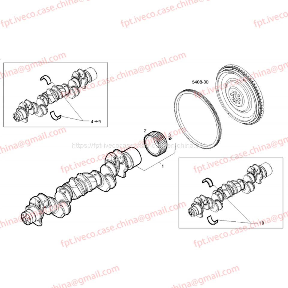 FPT IVECO CASE Cursor9Bus F2CFE612D*J231/F2CFE612A*J098 MAIN BEARING SET 2996584/2996585 - Підшипник двигуна в категорії Автобуси: фото 1 FPT IVECO CASE Cursor9Bus F2CFE612D*J231/F2CFE612A*J098 MAIN BEARING SET 2996584/2996585 - Підшипник двигуна в категорії Автобуси: фото 1